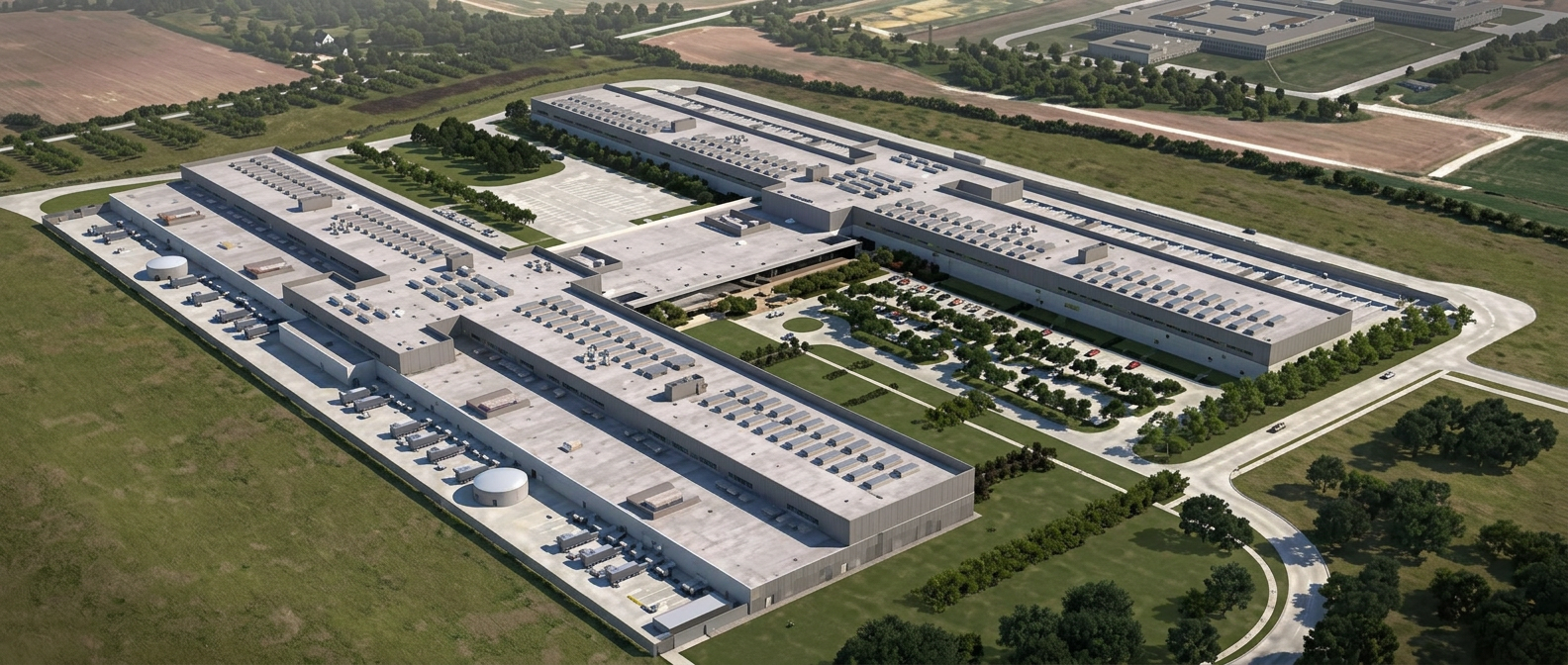 Meta Papillion, Nebraska hyperscale data center construction
